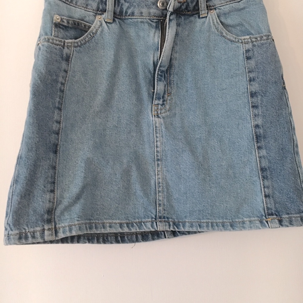 Topshop Denim Miniskirt - Picture 5 of 6